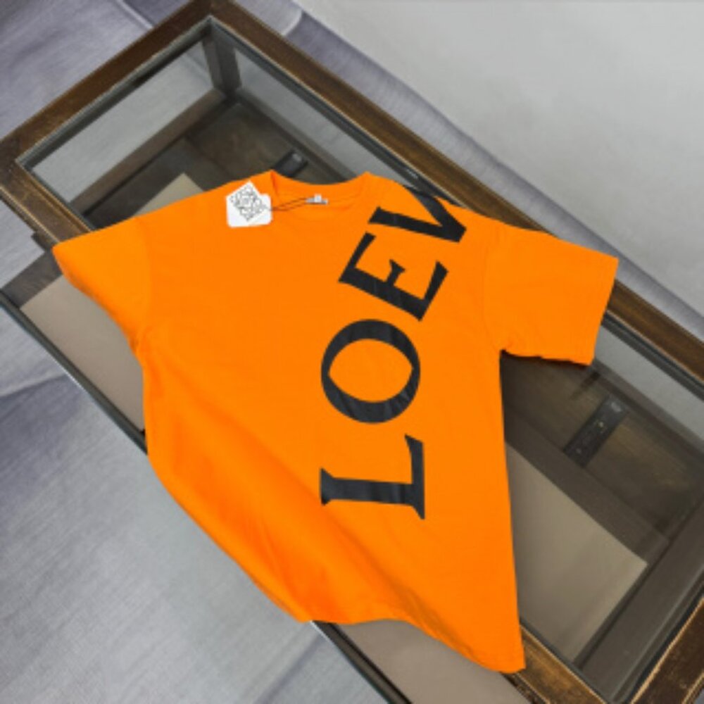 Loewe Spring Summer 2026 New Arrival Short-Sleeve Crew Neck T-Shirt - Unisex